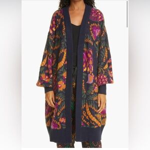 Farm Rio Brazil Open Front Cardigan